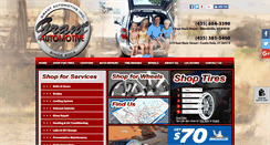 Desktop Screenshot of grantautomotiveinc.com